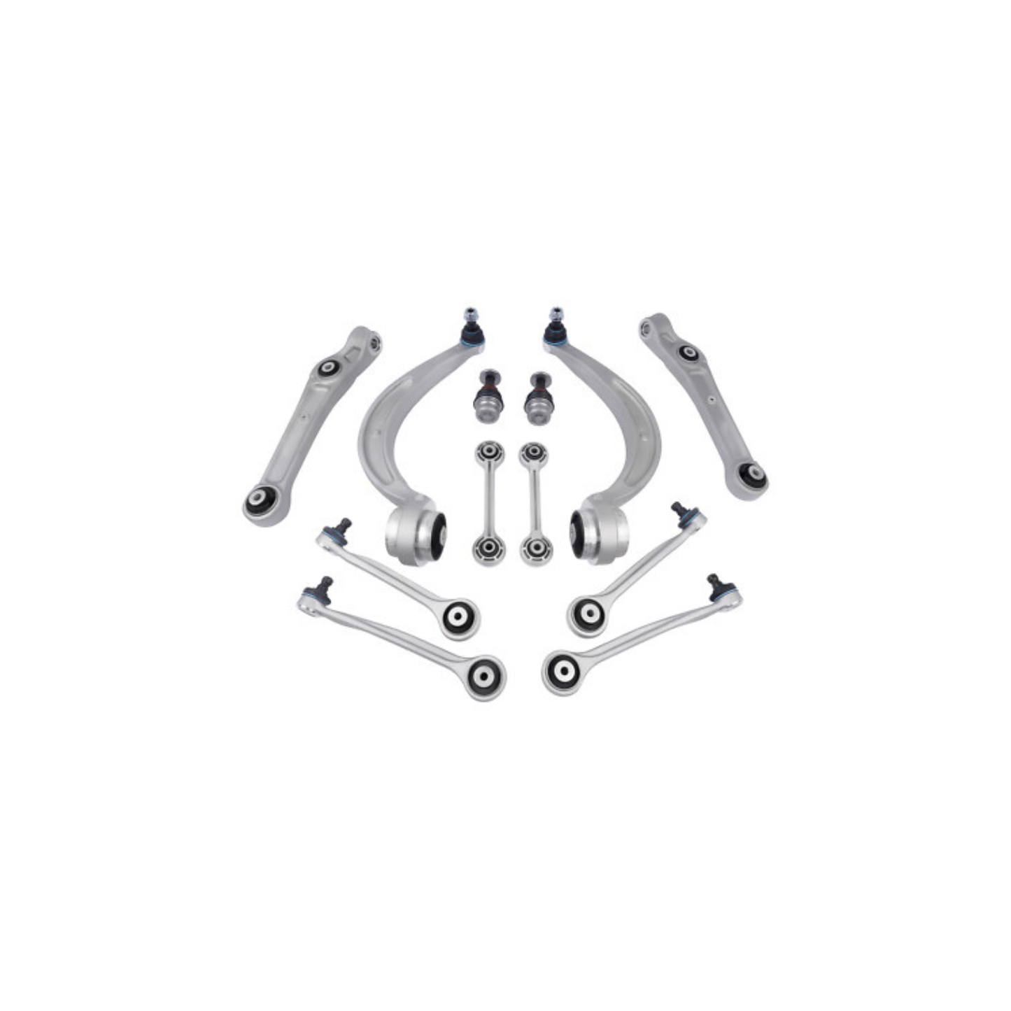 Control Arm Kit 12 pc compatible with Audi Q5, A4 B8, A6, A5 B8 (2010-2016)